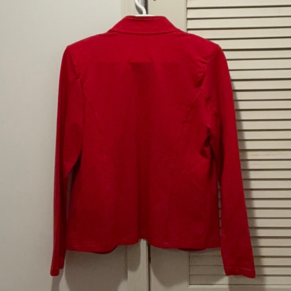 Tommy Hilfiger red military style fitted jacket - Picture 2 of 5